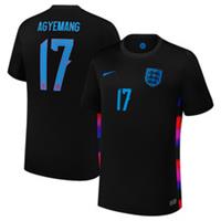 England Kid's Football Shirt (Size 13-15y) Nike Away Top - Agyemang - New - 13-15 Years Regular