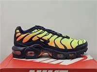 Nike Air Max Plus GS UK 4.5 EUR 37.5 Lemon Blackened Blue CD0609 700