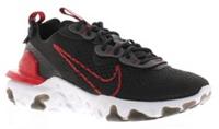 Nike Mens Trainers React Vision Lace Up Rubber Eva Outsole Black And Red UK Size