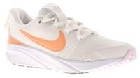 Nike Girls Running Trainers Star Runner 4 Little Lace Up White UK Size