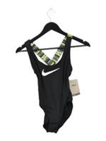 Nike lined one-piece swimsuit in black RRP &pound;40 - XS Regular