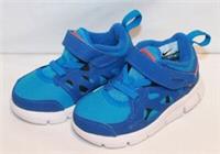 INFANTS NIKE FREE RUN 2 BLUE RED TRAINERS 443744-404