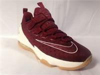 Nike Lebron XIII Low (GS) Team Red/Sail-Gum/Light Brown 834347 600 Size: UK 5.5
