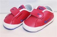INFANTS NIKE FIRST COURT TRADITION PINK FUCHSIA TRAINER 315423-651