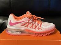 Nike Air Max 2015 GS UK 5.5 EUR 38.5 White/Pink Pow New 705458 101 Ladies/Girls