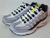 JUNIORS NIKE AIR MAX 95 WOLF GREY TRAINERS 905348-017
