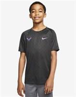 Nike Boys Rafa GFX Top (Anthracite) - Age 8-9 - New ~ BV7032 015