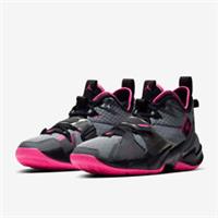 Mens Nike Jordan Why Not Zero Trainers CD3003 003 Grey/Pink UK 9.5 EU 44.5