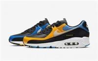 Nike Air Max 90 Premium "Shanghai" UK 6 EUR 39 CM 24.5 Black Metallic Sliver