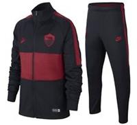 Nike Roma F.C Strike Tracksuit Boys Football - Age 1011 (Medium) Black Burgundy