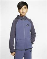 Nike Tech Fleece Windrunner Hoodie - Age 6-7 (XS) - Sanded Purple/Gridiron New - XS XS