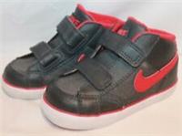 INFANTS NIKE CAPRI II MID GREY RED TRAINER 526704-061