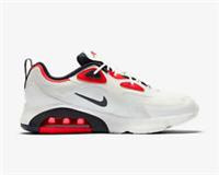 Mens Nike Air Max 200 Trainers CT1262 101 White/Red Size UK 6_7 EU 40_41