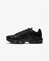 Nike Air Max Tuned 1 Triple Black Junior Unisex Trainers All Sizes