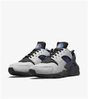 Unisex Nike Air Huarache LE Trainers DH8143 400 Grey/Blue Size UK 10 EU 45