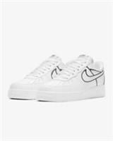 Mens Nike Air Force 1 Trainers DH4098 100 White/Silver Size UK 14 EU 49.5