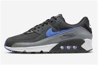 Mens Nike Air Max 90 Trainers DH4619 001 Black/Blue Size UK 8_11_11.5_12