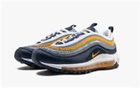 Kids Nike Air Max 97 RF (GS) Trainers BV0050 400 Blue/Orange Size UK 4.5 EU 37.5