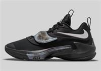 Zoom Freak 3 UK 10 EUR 45 Black Metallic Sliver DA0694 002