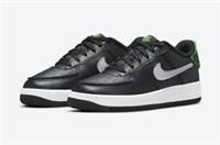 Kids Nike Air Force 1 GS Trainers DH7341 001 Black/White Size UK 4 EU 36.5