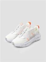 Womens Nike Crater Impact Trainers CW2386-100 White/Orange Size UK 5.5_6.5