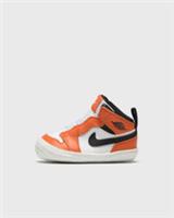 Nike Jordan 1 Crib Bootie Trainers AT3745 113 White/Orange Size UK 0.5_1.5_2.5