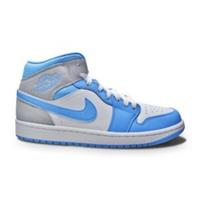 Mens Nike Air Jordan 1 Mid SE - DX9276 100 - White University Blue