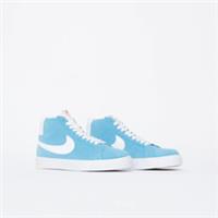 Mens Nike SB Zoom Blazer Mid Trainers 864349 404 Blue/White Size UK 12 EU 47.5