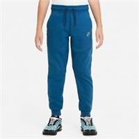 Kids Nike Sportswear Tech Fleece Joggers DJ5491 476 Blue/Black Size S 8-10 Years