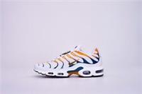Mens Nike Air Max Plus Trainers DV3507 100 White/Orange Size UK 6.5_11