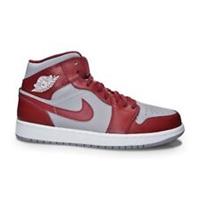 Mens Nike Air Jordan 1 Mid "Team Red" - DQ8426 615 - Cherrywood Red White