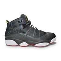 Mens Nike Jordan 6 Rings - 322992 063 - Black University Red White