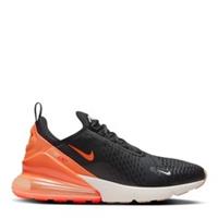 Authentic Nike Air Max 270 ( Men UK Sizes: 7.5, 8 & 8.5 ) Black / Total Orange