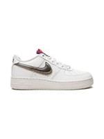 Kids Nike Junior Air force 1 LV8 (GS) Textile Trainer DH9595 001 White Size UK 4