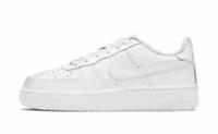 Nike Air Force 1 LE White/White Trainers Sneaker Shoes Size Uk 6 New In Box