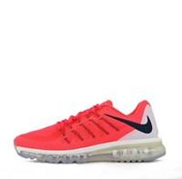 Nike Men's Air Max 2015 Running Shoes in Bright Crimson