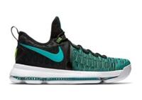Nike KD 9 Birds Of Paradise UK 11 EUR 46 Clear Jade Black 843392 300