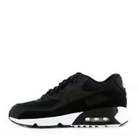 Nike Junior Air Max 90 Mesh Trainers in Black & White