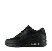 Nike Junior Air Max 90 Mesh Trainers in Black