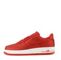 Nike Men's Air Force 1 '07 LV8 Trainers in Action Red