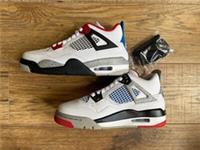 Brand New Boxed Nike Air Jordan 4 Retro SE Mid What The UK4