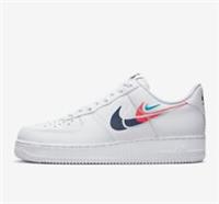Nike Air Force 1 '07 Quadruple Swoosh ( Men Size 6 EUR 40 ) White