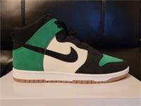 Nike Dunk High By You UK 9 EUR 44 Forest Green Black White Gum Brown DJ7023 991