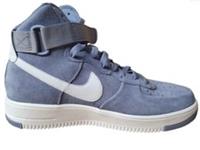Mens NIKE AIR FORCE 1 ULTRAFORCE HI Blue Trainers 880854 004 Size UK 6 New Boxed