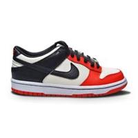 Juniors Nike Dunk Low EMB NBA "75th Anniversary" (GS) DO6288 100 Chicago