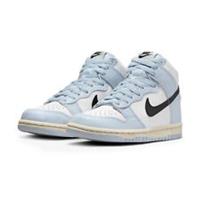 Kids Nike Dunk High GS Trainers DB2179 110 White/Blue Size UK 3_3.5 EU 35.5_36