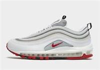 Authentic Nike Air Max 97 ( Men UK 6.5 EUR 40.5 ) White / Red-Grey