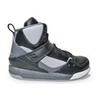 Jordan flight 45 high Kids (PS) 384521 010 Black White Cement Grey