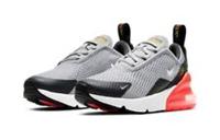 Kids Nike Air Max 270 PS Trainers AO2372 022 Grey/Orange Size UK 10.5_11.5_12.5