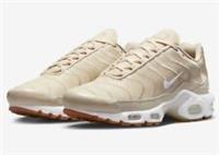 Womens Air Max Plus PRM Trainers DZ2832 200 Tan/White Size UK 4.5_5.5_6_6.5